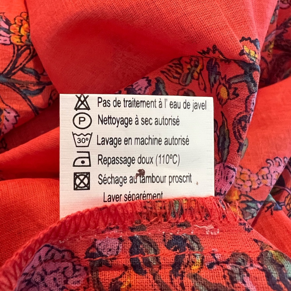 Authentic Fragonard Beach Wear Cover Summer Tunic - New! - Picture 3 of 13